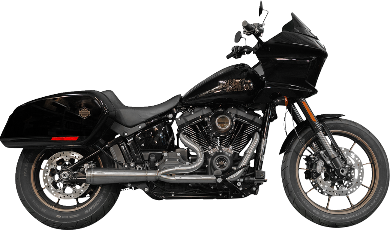 TRASK 2-into-1 Assault Exhaust System - Natural - with Bags TM-5053