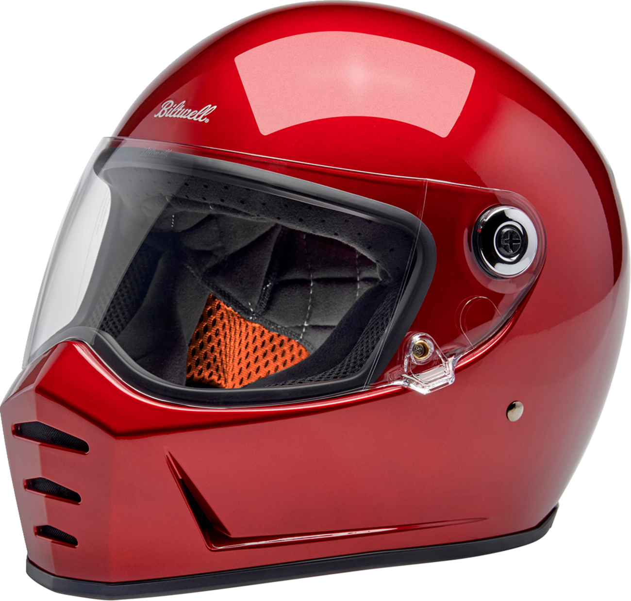 BILTWELL Lane Splitter Helmet - Metallic Cherry Red - 2XL 1004-351-506