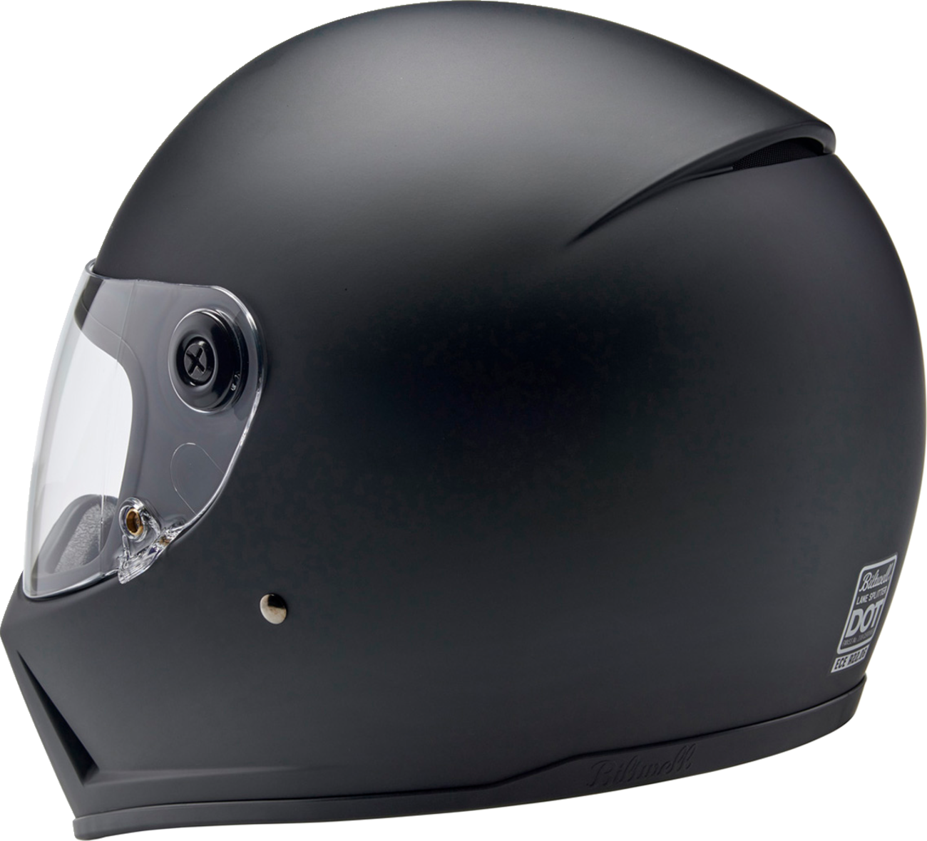 BILTWELL Lane Splitter Helmet - Flat Black - 2XL 1004-201-506