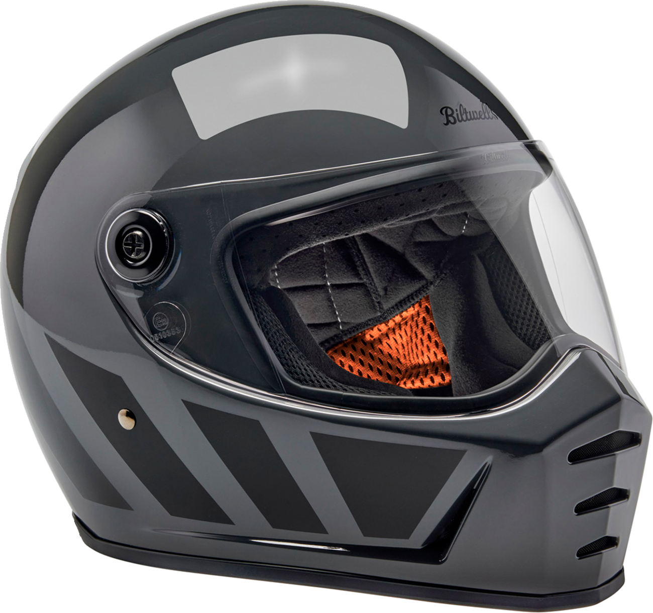 BILTWELL Lane Splitter Helmet - Storm Gray Inertia - Small 1004-569-502