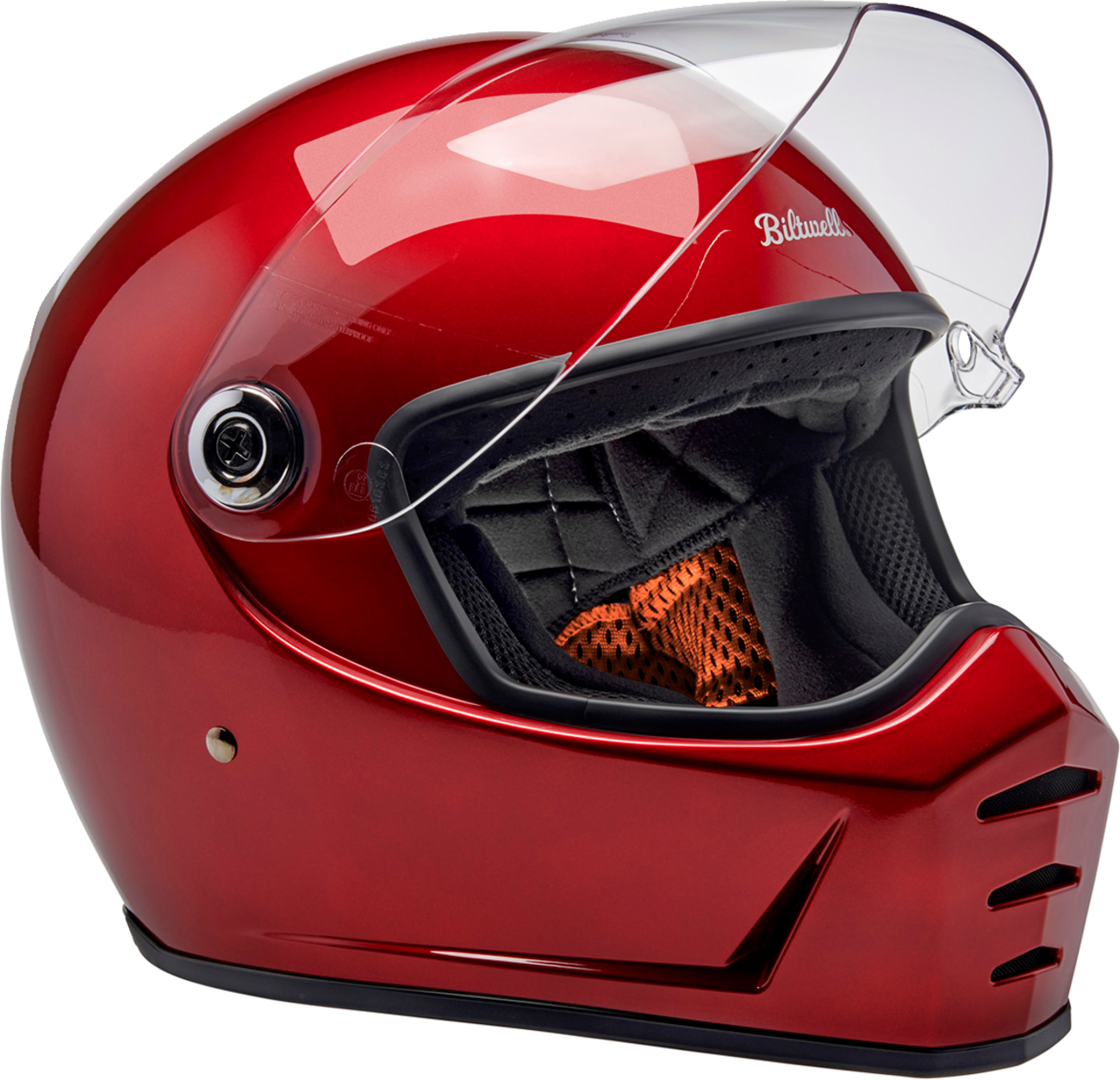 BILTWELL Lane Splitter Helmet - Metallic Cherry Red - 2XL 1004-351-506