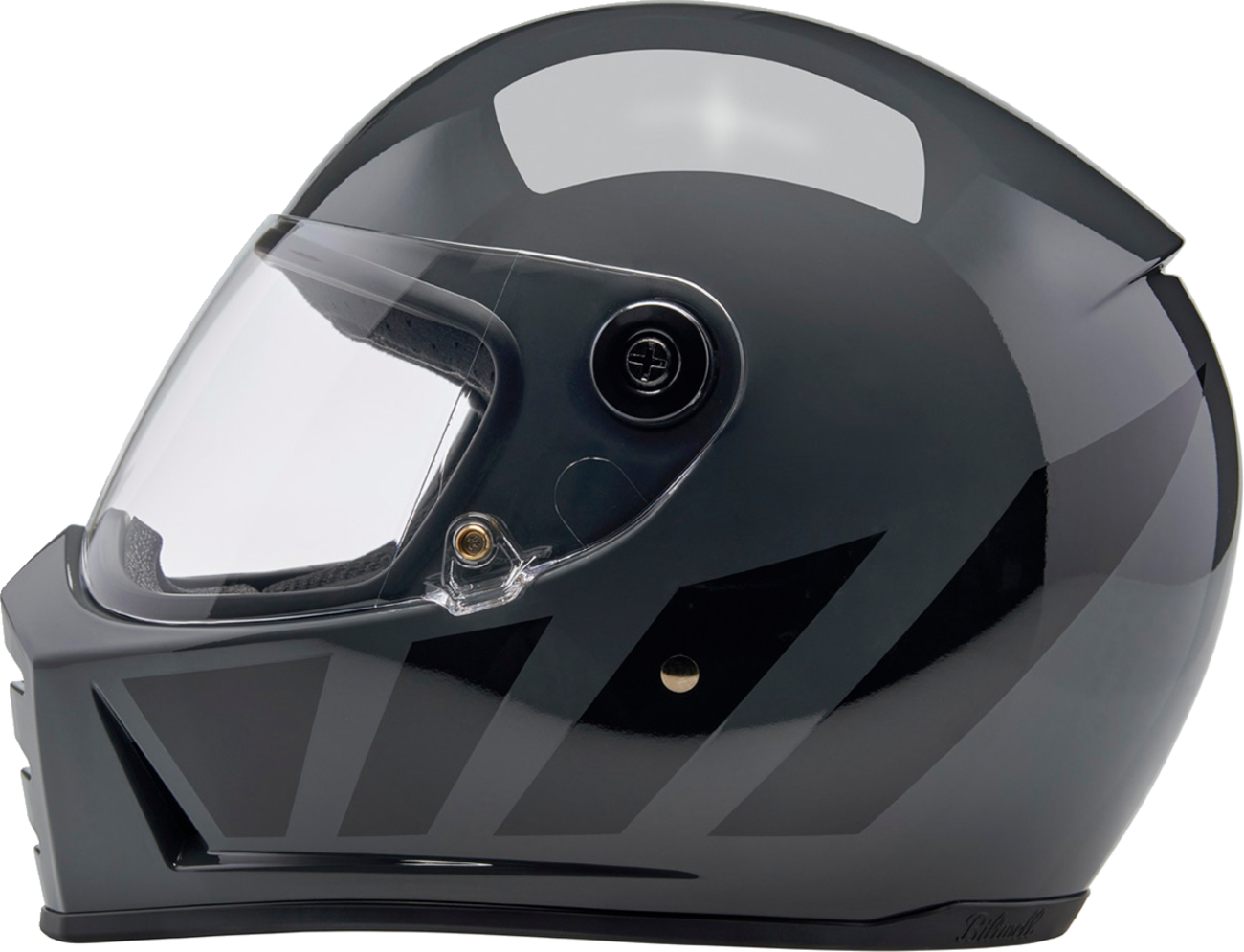 BILTWELL Lane Splitter Helmet - Storm Gray Inertia - Small 1004-569-502