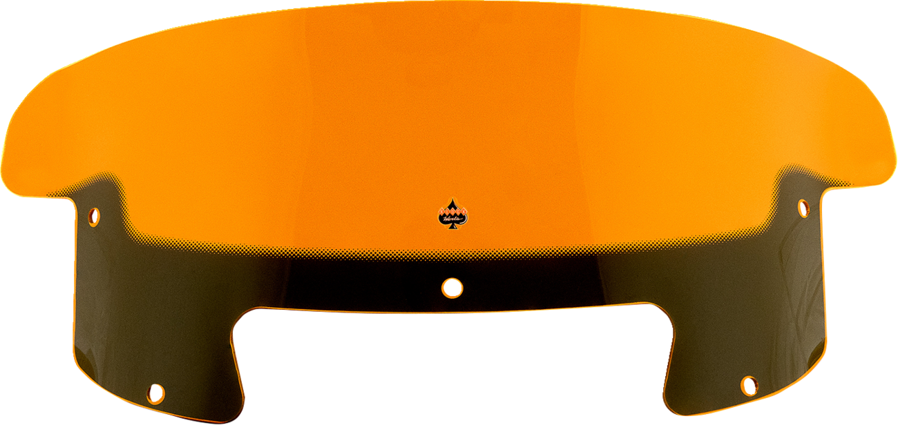 KLOCK WERKS Kolor Flare™ Windshield - 8" - Orange Ice - Indian KWW-04-0619