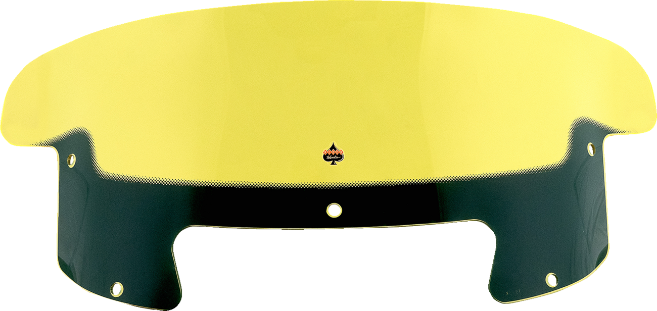 KLOCK WERKS Kolor Flare™ Windshield - 8" - Yellow Ice - Indian KWW-04-0620