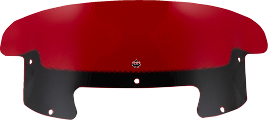 KLOCK WERKS Kolor Flare™ Windshield - 8" - Red - Indian KWW-04-0622