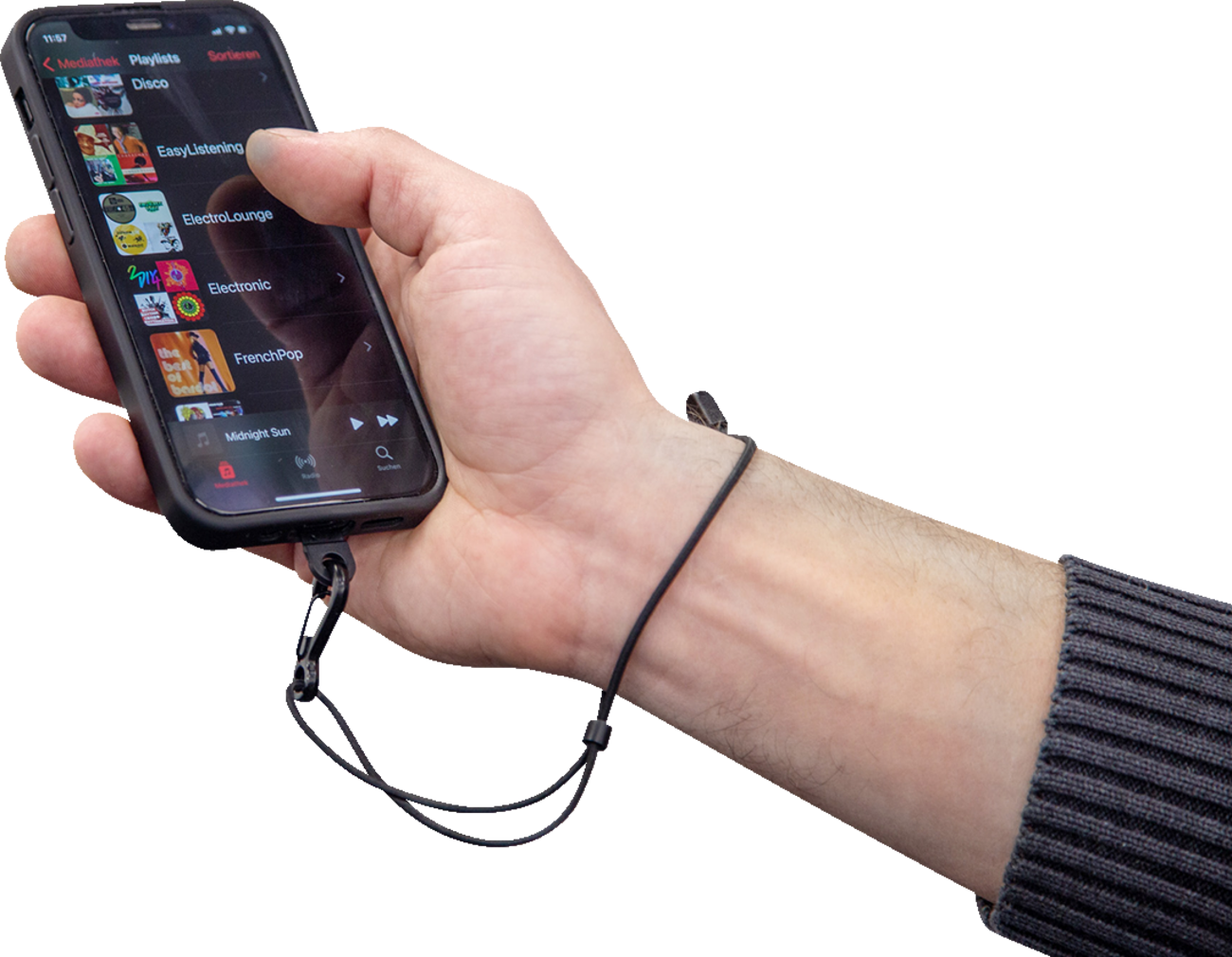 SP CONNECT SPC+ Phone Case Lanyard - Small 52817 with Adjustable Clip and Carabiner
