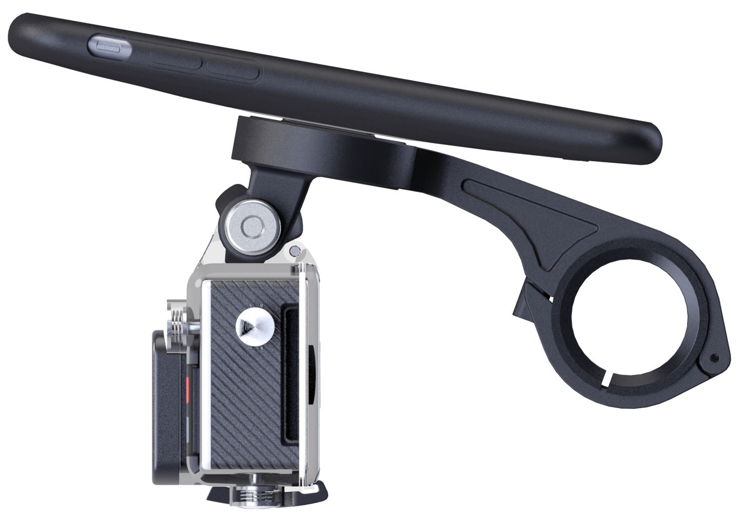 SP CONNECT Handlebar Mount for Racing Bike - Black (Part Number 53121)