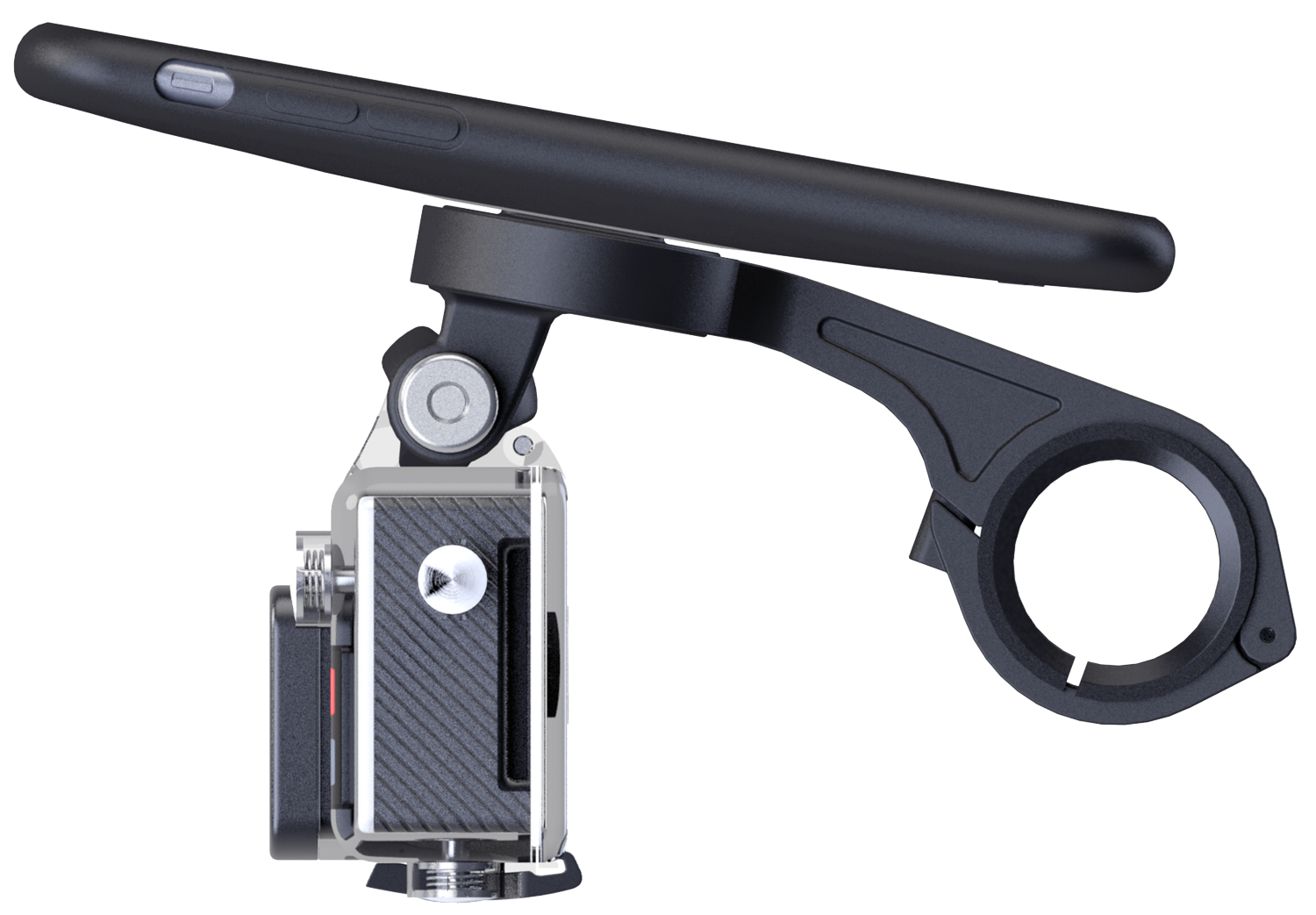 SP CONNECT Handlebar Mount for Racing Bike - Black (Part Number 53121)