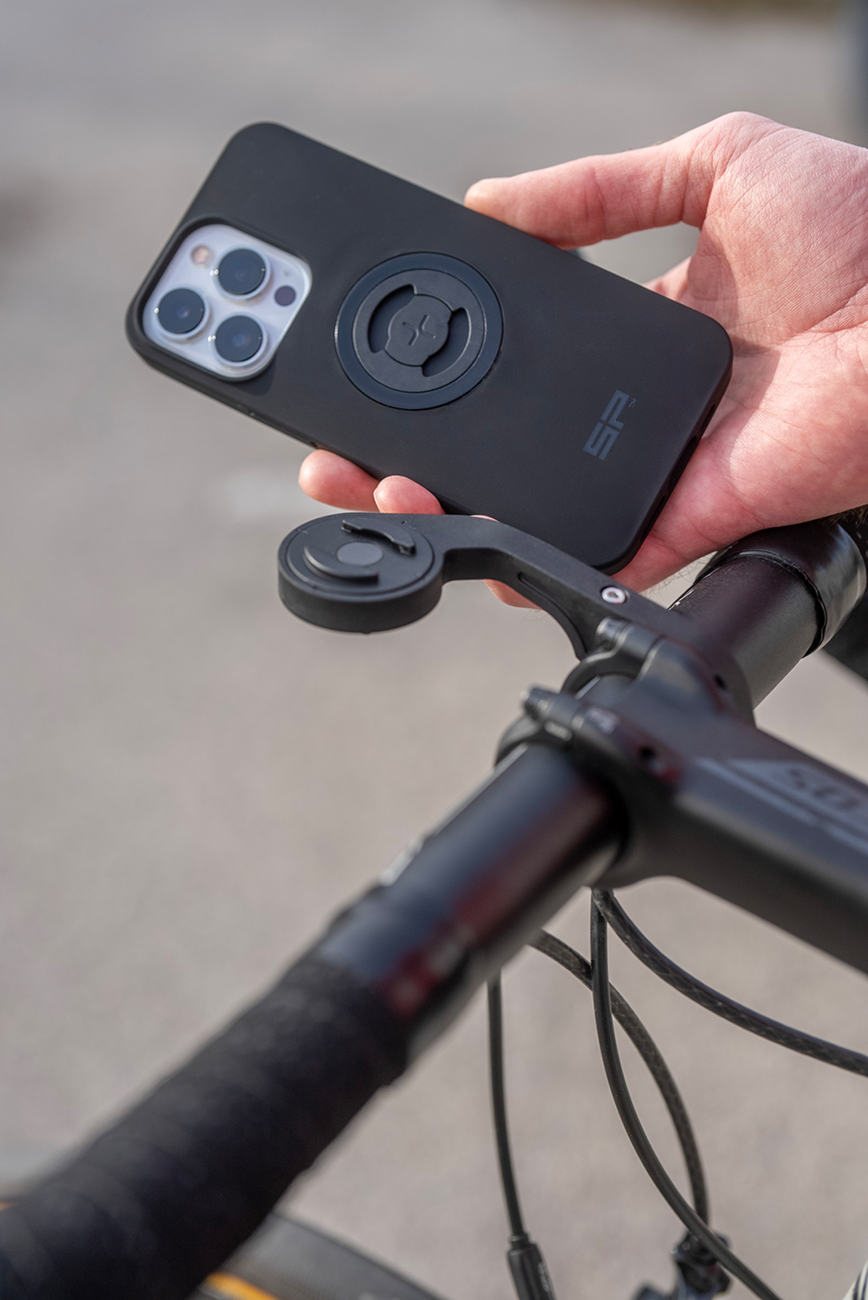 SP CONNECT Handlebar Mount for Racing Bike - Black (Part Number 53121)