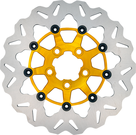 GBRAKES Brake Rotor - Rear - Gold DF681CWS-G