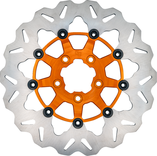 GBRAKES Brake Rotor - Front - Orange DF835CW-O