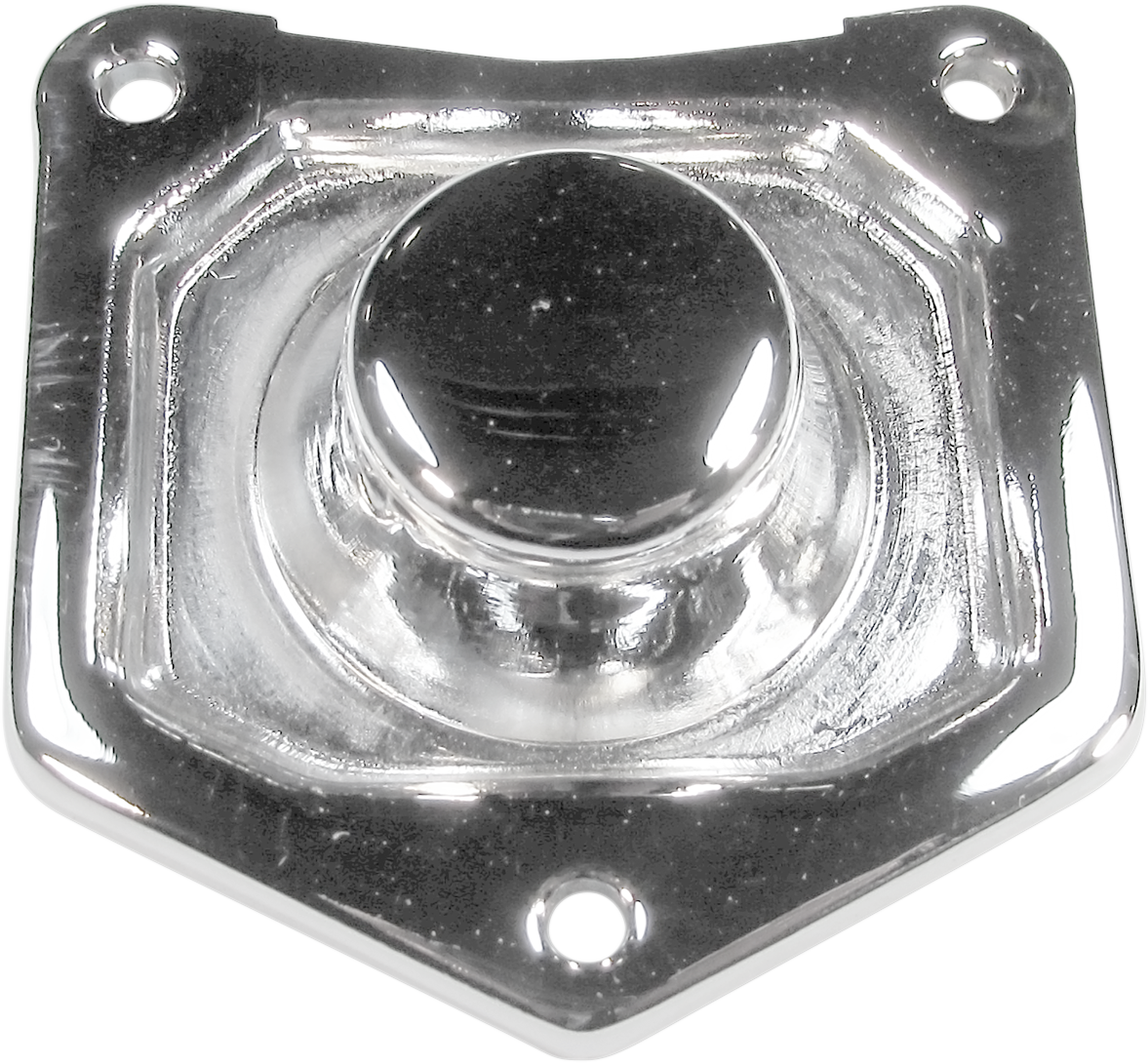 Terry Components Starter Solenoid Cover 555150 - Chrome-Plated Steel