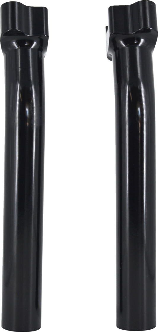 WILD 1 Chubby® Billet Risers - Pullback - 9-1/2" - Gloss Black WO530GB