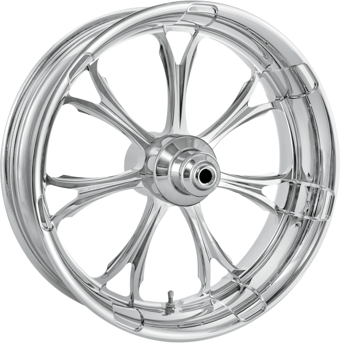 PERFORMANCE MACHINE (PM) Wheel - Paramount - Rear - Single Disc/without ABS - Chrome - 18x5.5 - '09+ FLT 1270-7814R-PAR-CH