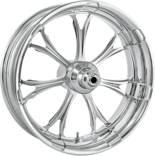 PERFORMANCE MACHINE (PM) Wheel - Paramount - Rear - Single Disc/without ABS - Chrome - 18x5.5 - '09+ FLT 1270-7814R-PAR-CH