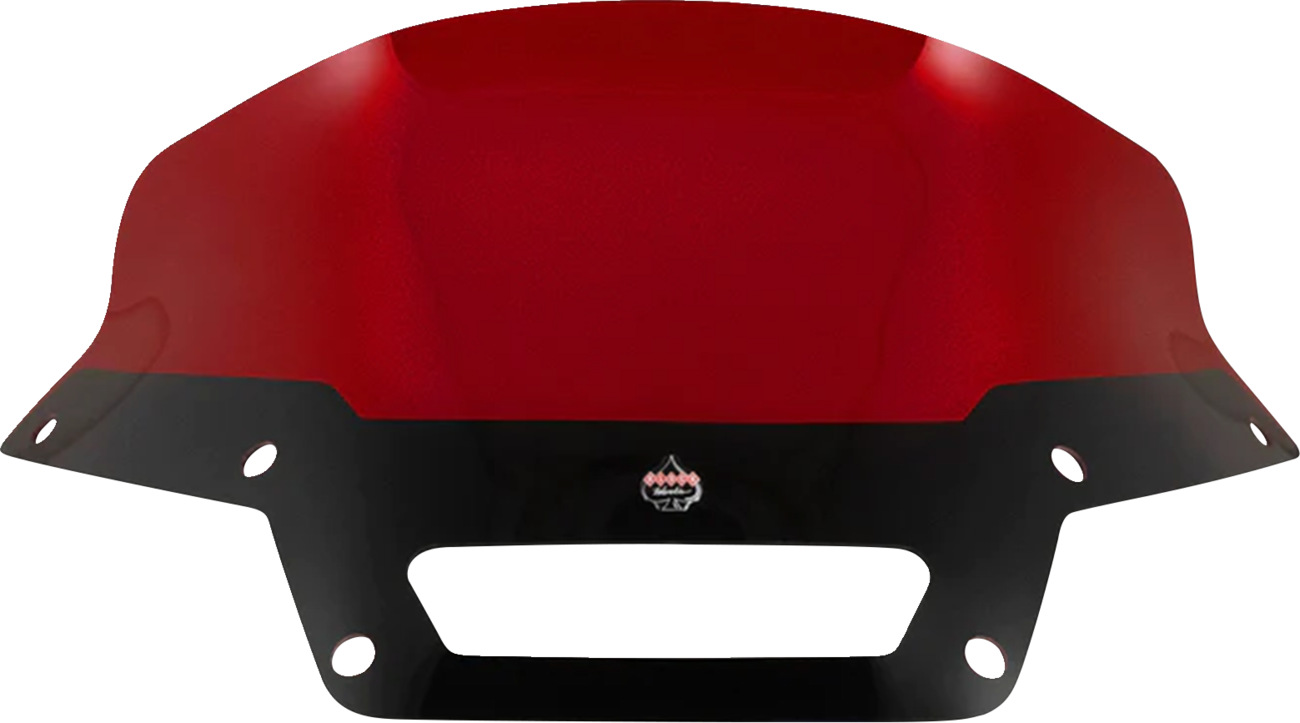 KLOCK WERKS Kolor Flare™ Sport Windshield - 6" - Red - FXLRST KWW-02-0622