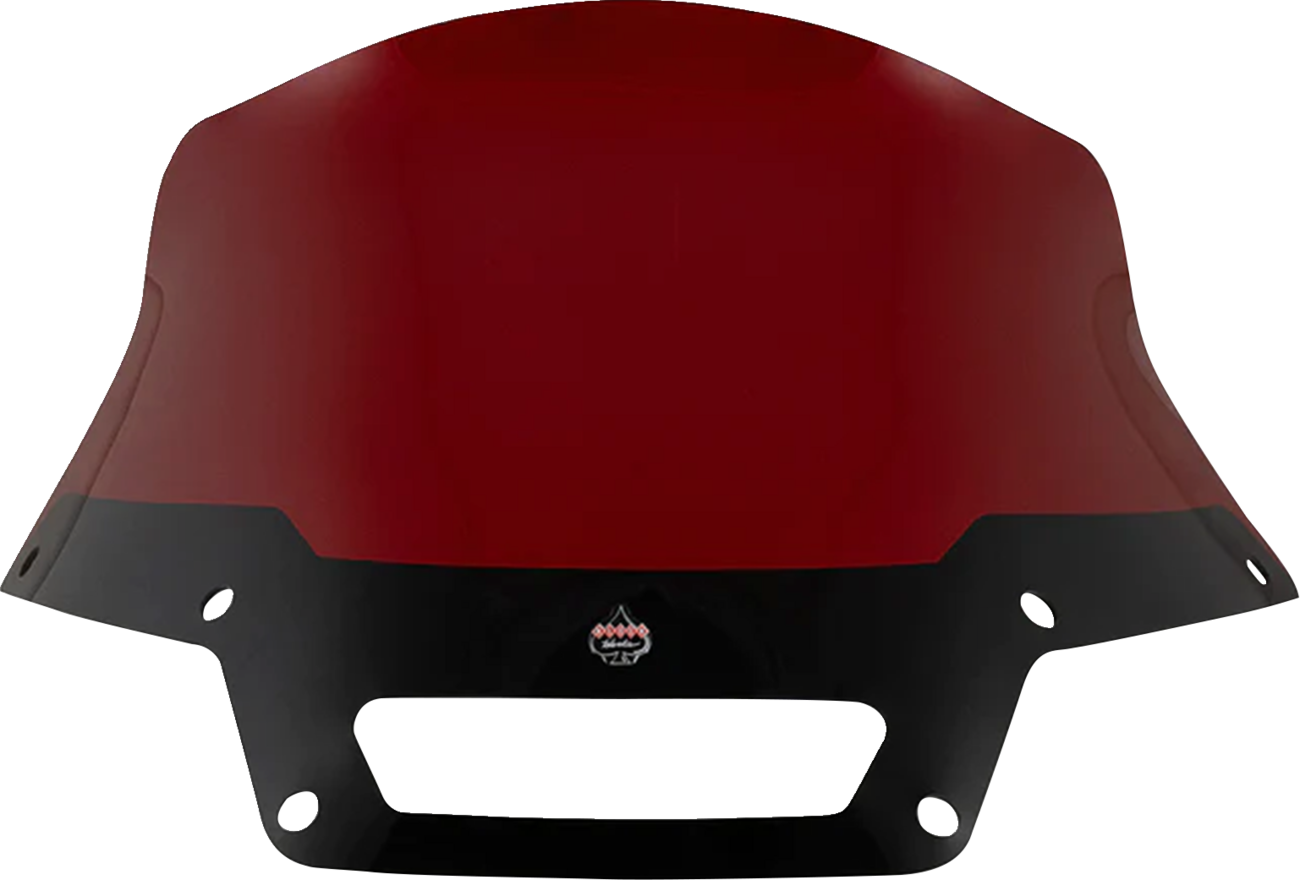 KLOCK WERKS Kolor Flare™ Sport Windshield - 8" - Red - FXLRST KWW-02-0629