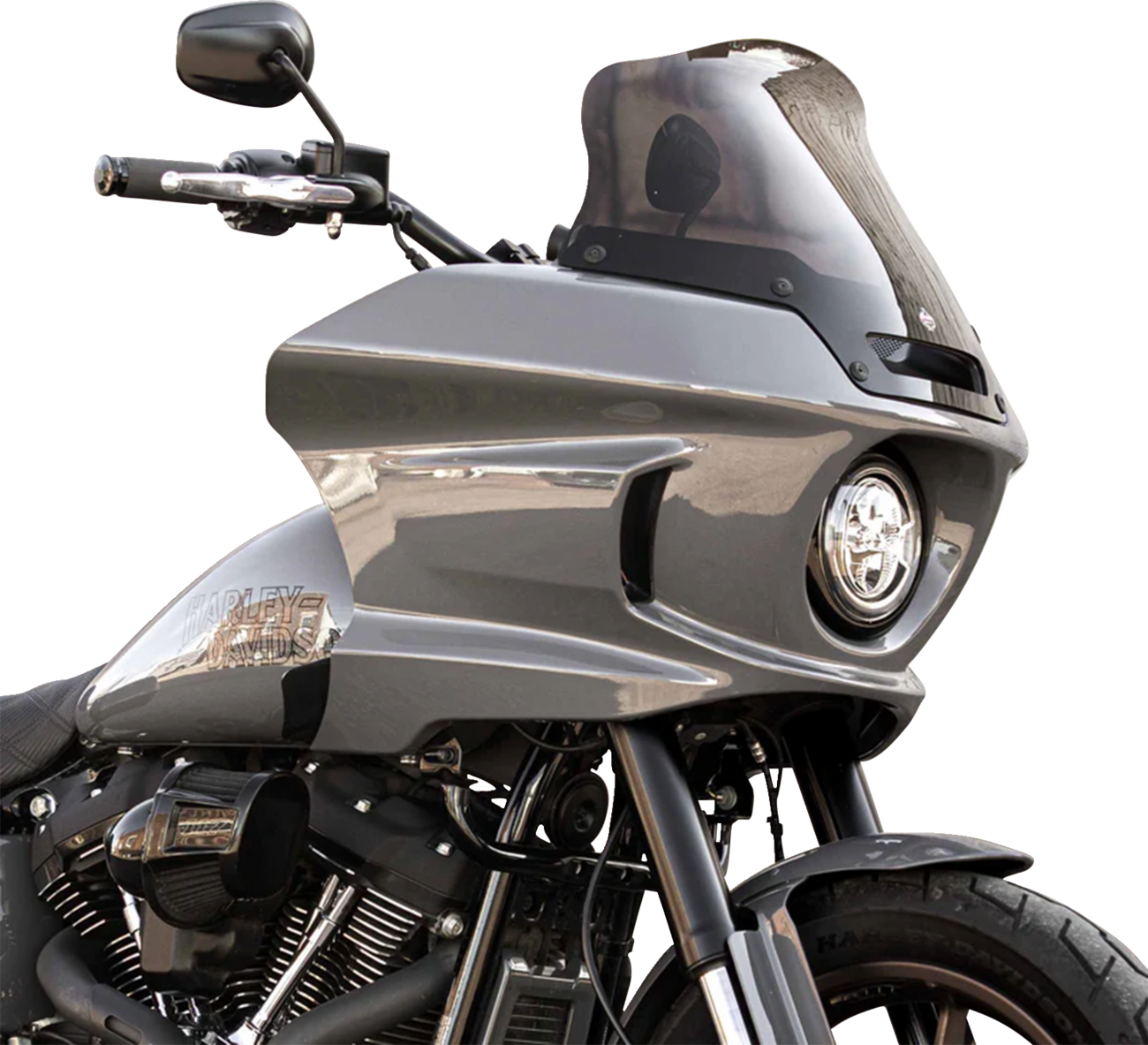 KLOCK WERKS Kolor Flare™ Sport Windshield - 8" - Bronze - FXLRST KWW-02-0635
