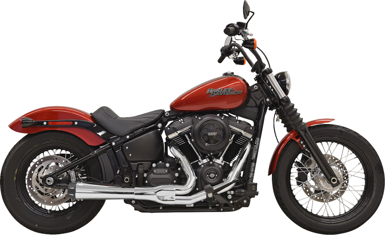 BASSANI XHAUST 2-into-1 Road Rage III Exhaust System - 49-State - Chrome 1S72RE