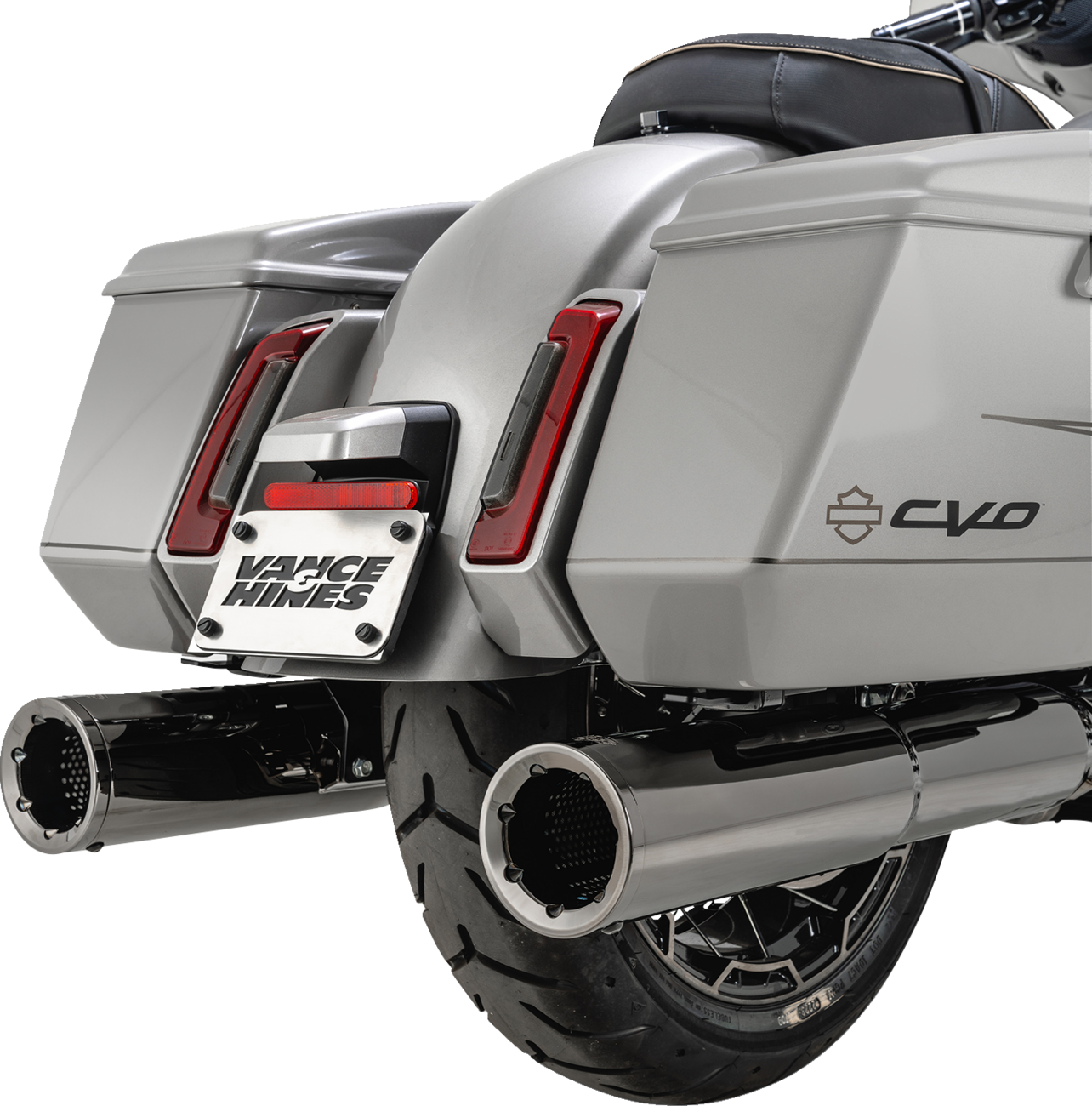 Vance & Hines Hi-Output Slip-On Mufflers 16468 in Dark Chrome – 4.5 Inches