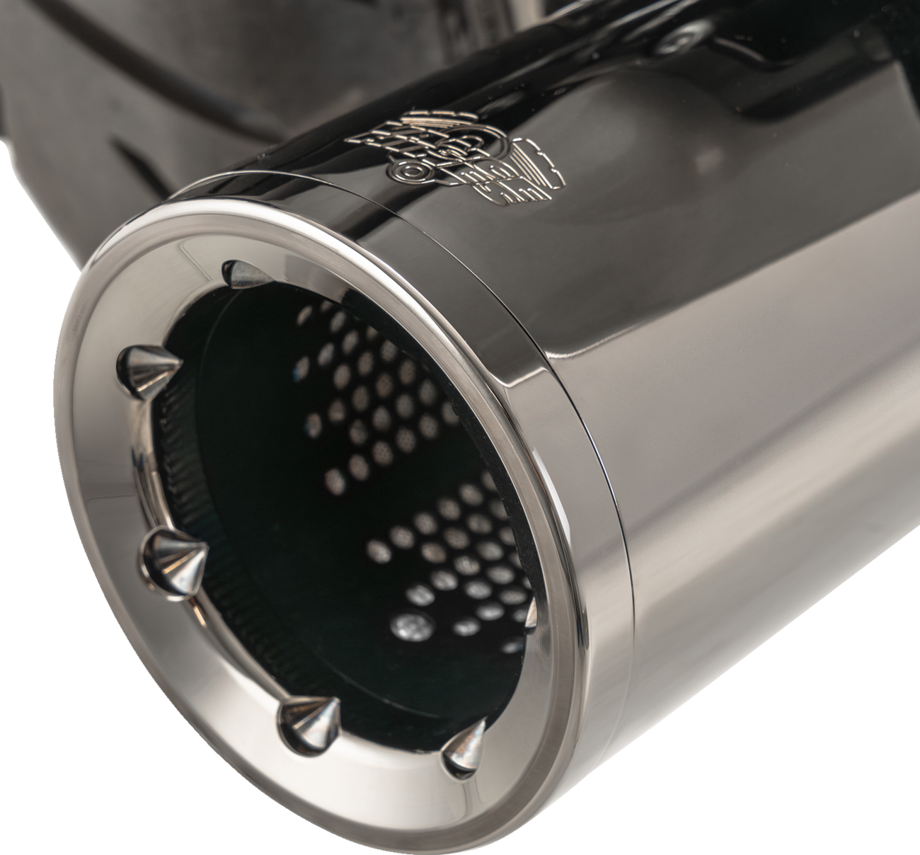 Vance & Hines Hi-Output Slip-On Mufflers 16468 in Dark Chrome – 4.5 Inches