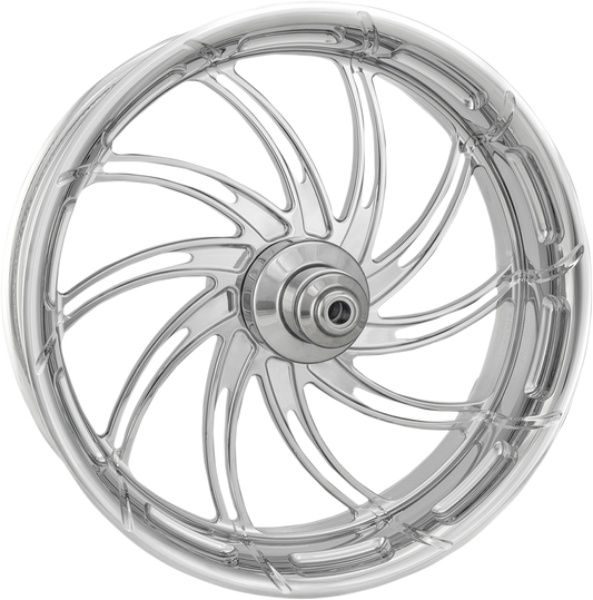 PERFORMANCE MACHINE (PM) Wheel - Supra - Rear - Single Disc/without ABS - Chrome - 18x5.5 - '09+ FL 1270-7814R-SUP-CH