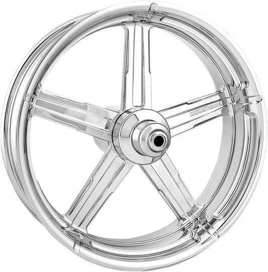 PERFORMANCE MACHINE (PM) Wheel - Formula - Rear - Single Disc/with ABS - Chrome - 18x5.5 - '09+ FL 1269-7814R-FRM-CH