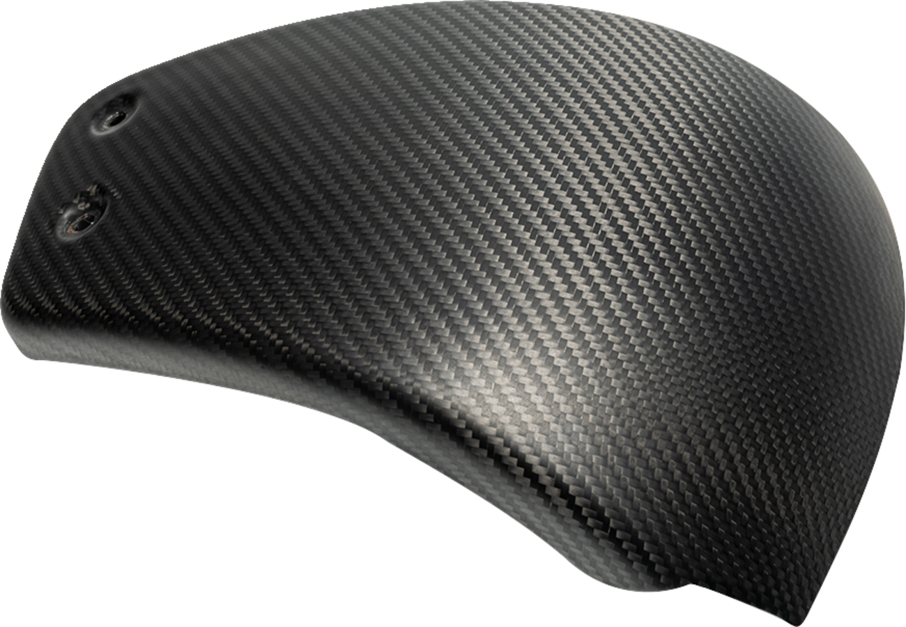 SLYFOX 12062M Right Side Cover in Matte Black – Aerospace-Grade Carbon Fiber