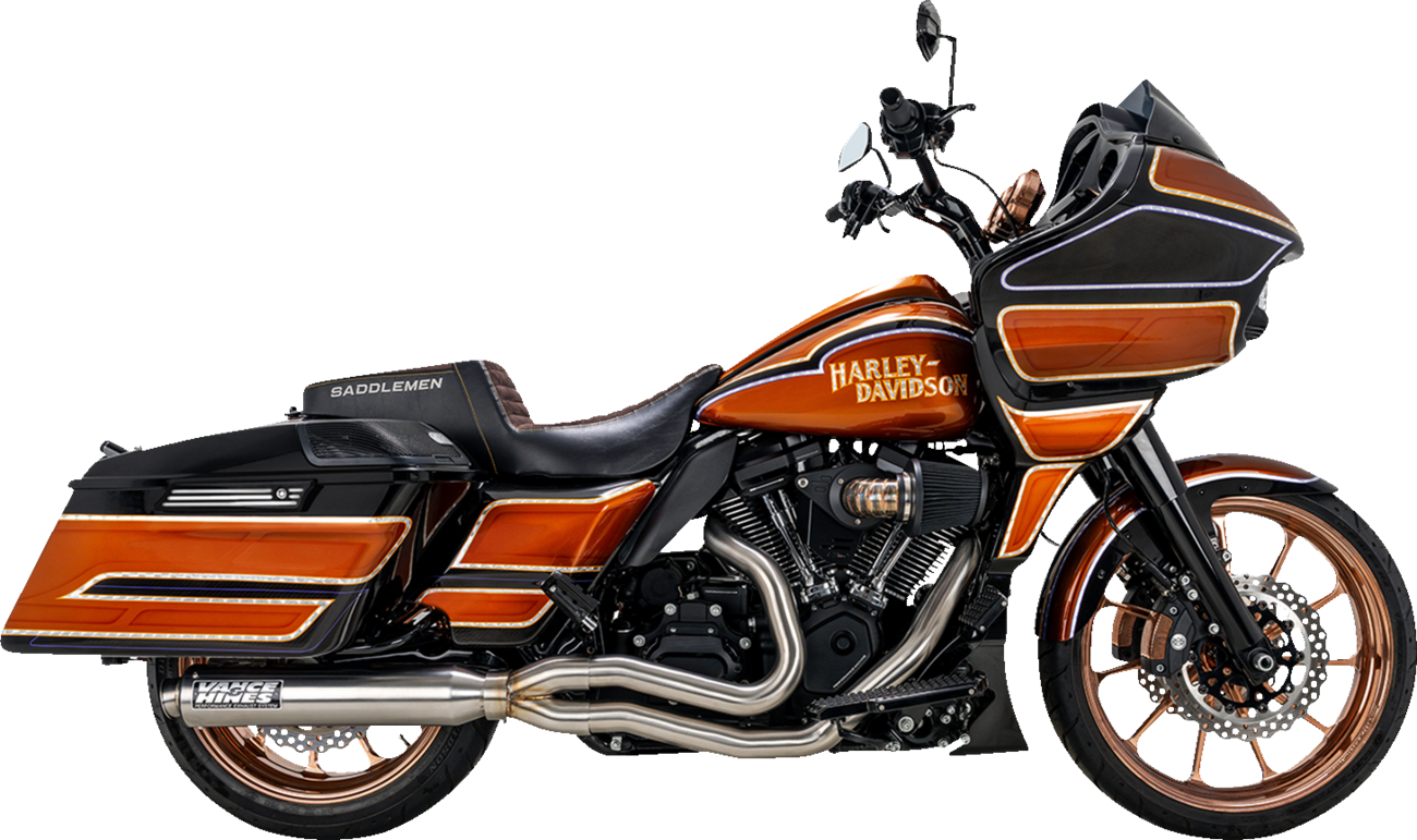 VANCE & HINES 2-into-1 Supersport PCX™ Exhaust System - Brushed 27345