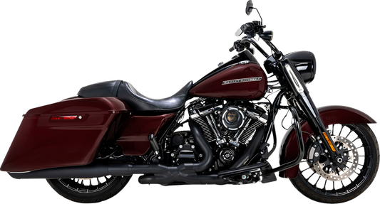 Vance & Hines Twin Slash Slip-On Muffler - Black 46672