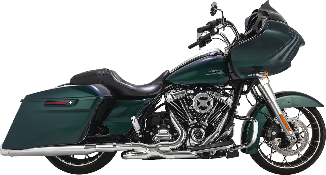 Vance & Hines Blackbird 450 Slip-On Mufflers - Chrome Part 16792 for Milwaukee Eight Engines