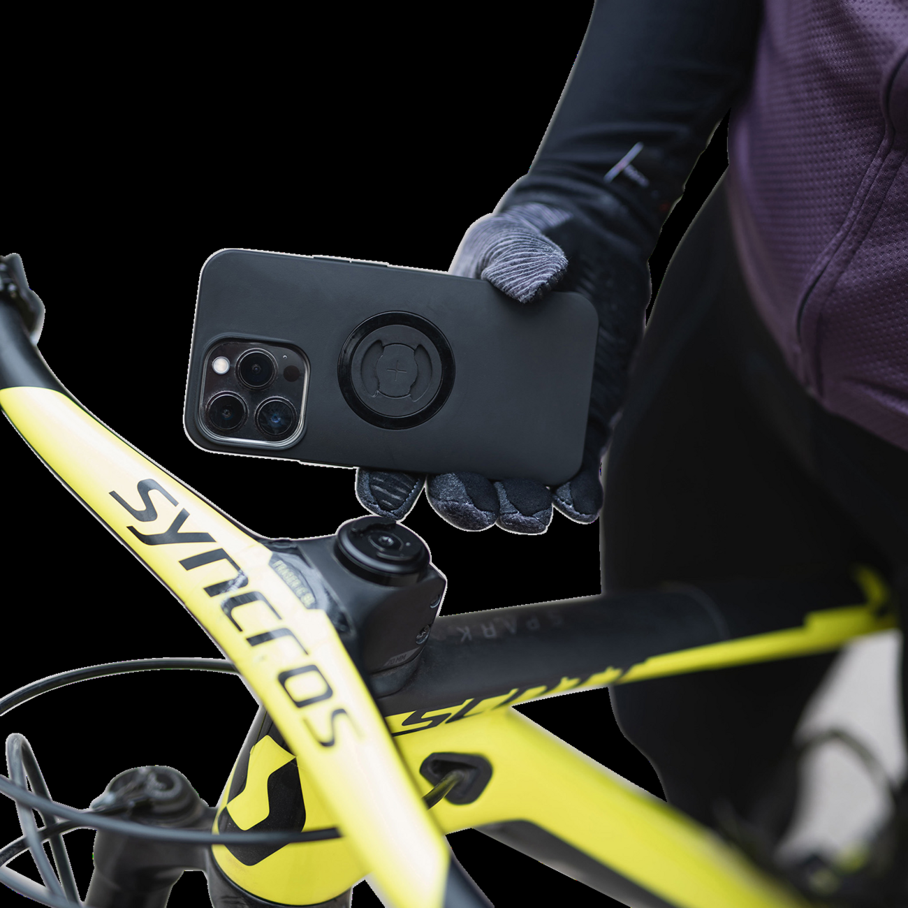 SP CONNECT Moto Stem Mount Pro for Supersport Motorbikes - Model 52849
