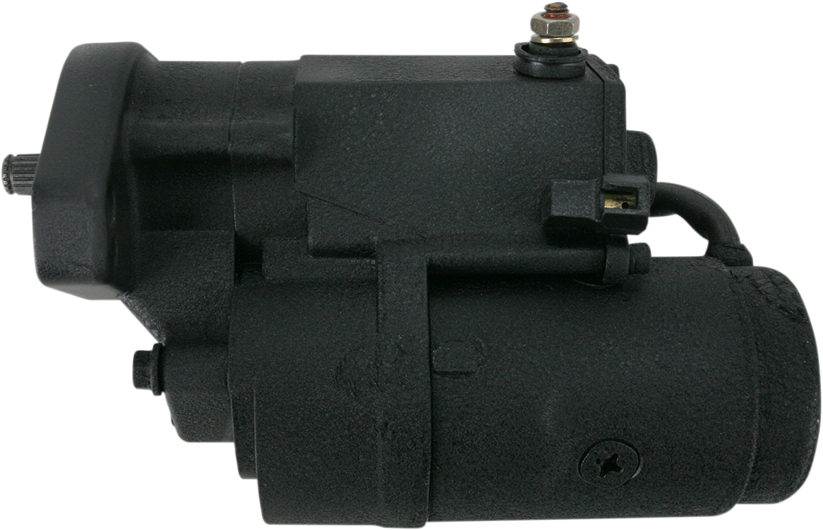 Terry Components Harley Davidson 773594 Black Wrinkle Starter Motor - Enhanced Cranking Power