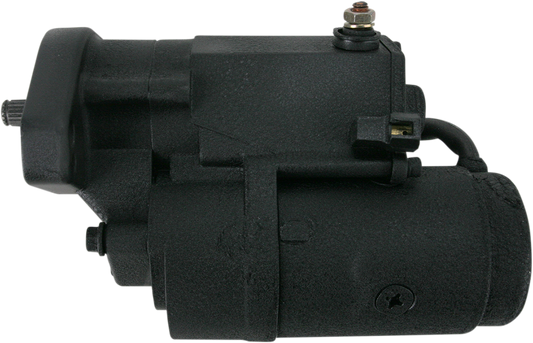 Terry Components Harley Davidson 773594 Black Wrinkle Starter Motor - Enhanced Cranking Power