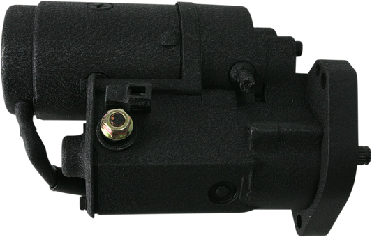 Terry Components Black Wrinkle Starter Motor for Harley Davidson 773590