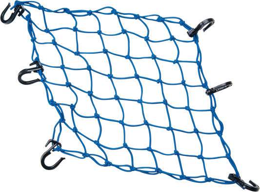 POWERTYE MFG. Adjustable Cargo Net - Blue 50153