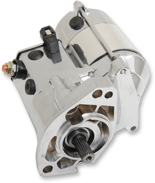 TERRY COMPONENTS Chrome Starter Motor for Buell and Harley-Davidson® - Part 771081
