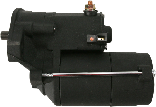 Terry Components Harley Davidson Starter Motor - Black Wrinkle Finish (Part #774594)