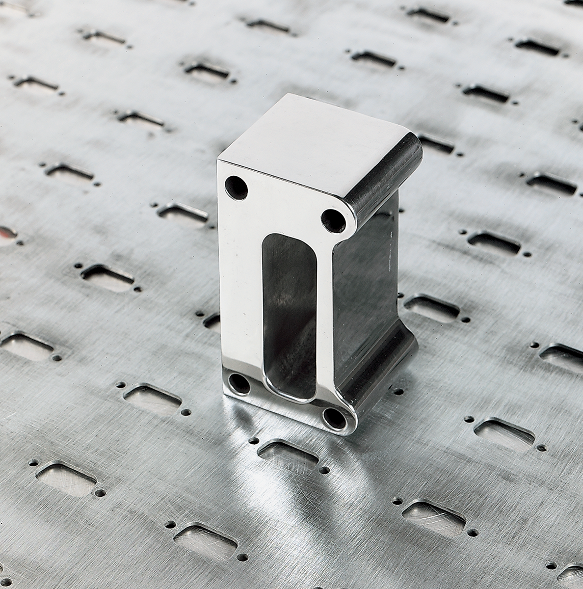 Terry Components Starter Spacer 779000 – Machined Billet Aluminum, Polished Finish, 1-1/2" Thickness for Extended Starter Fitment
