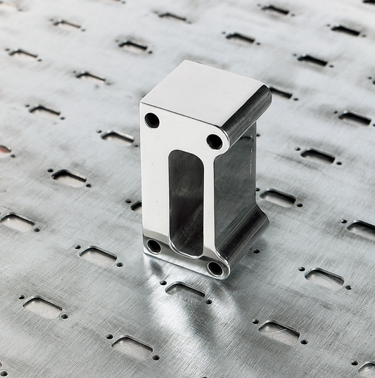 Terry Components Starter Spacer 779000 – Machined Billet Aluminum, Polished Finish, 1-1/2" Thickness for Extended Starter Fitment