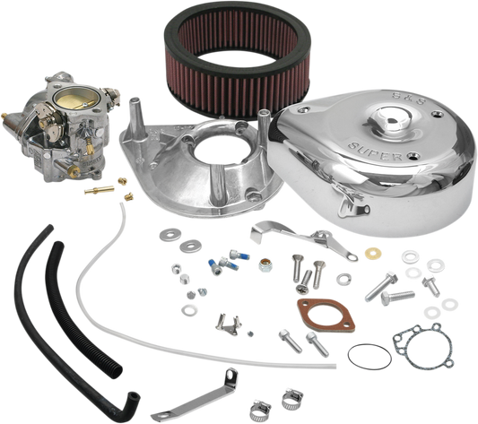 S&S CYCLE Super E Carburetor Kit for Shovelhead Engines – Part Number 11-0418
