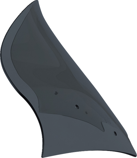 KLOCK WERKS Flare™ Windshield - 13-1/2" - Dark Smoke - FLTRX KWW-01-0704-DS