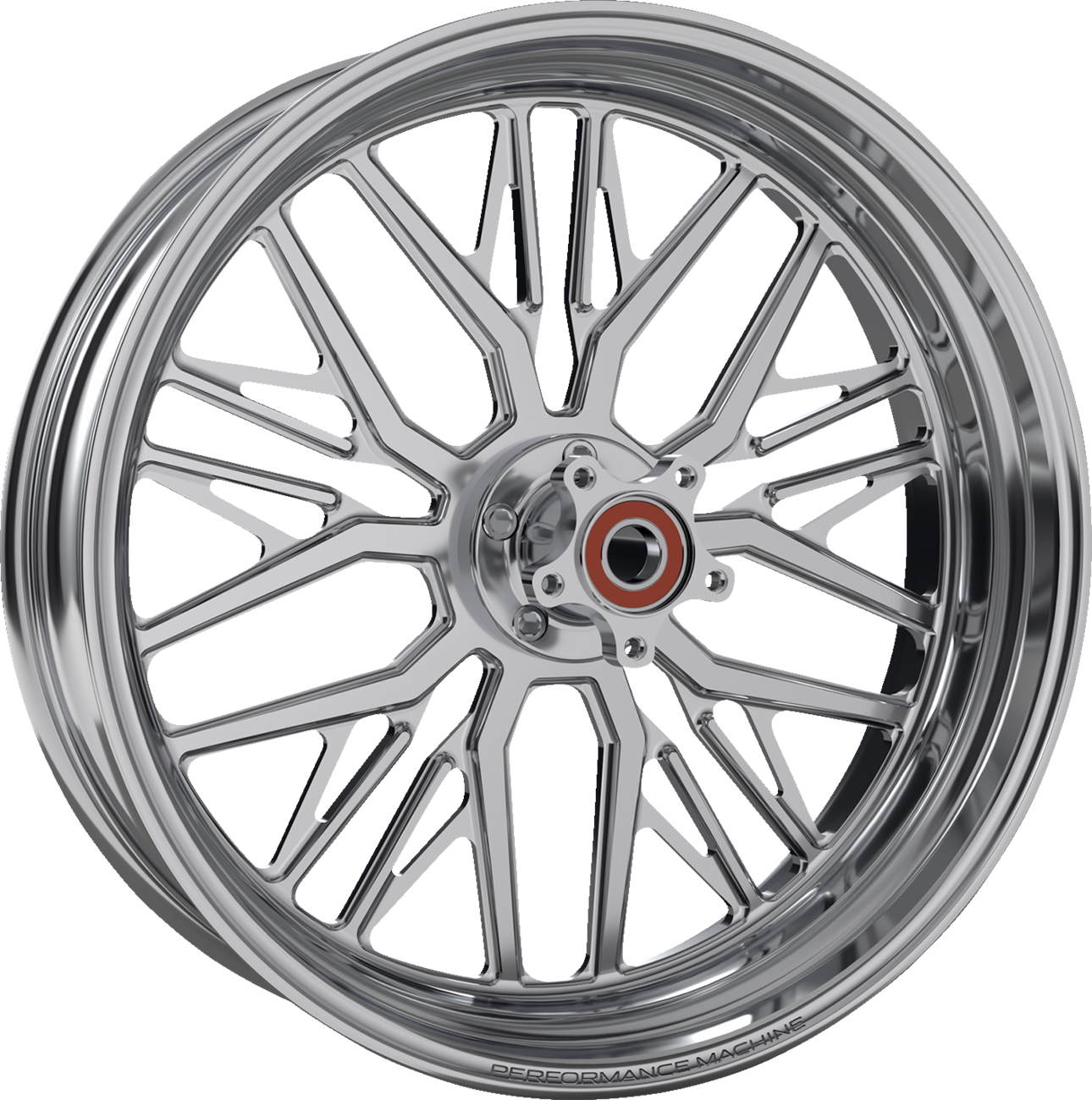 PERFORMANCE MACHINE (PM) Wheel - Phatour - Front - Dual Disc/with ABS - Chrome - 18x5.5 1204-7814R-NVSAP-CH