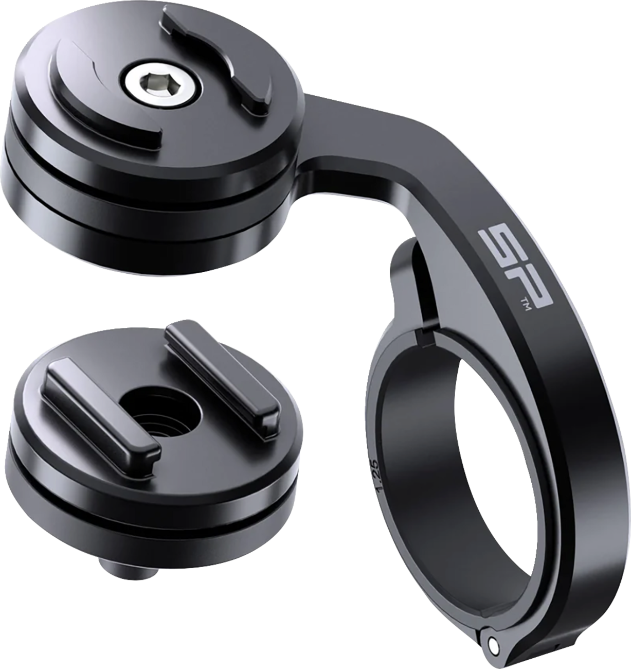 SP CONNECT GPS Cradle Mount 52870 for Garmin Devices - Aircraft-Grade Aluminum, Shock Absorbing Head, Adjustable Angle