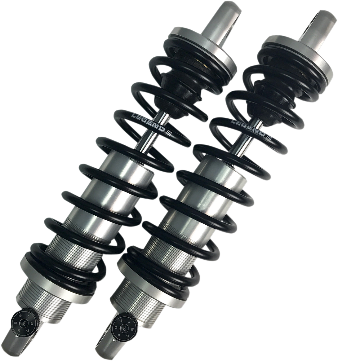 LEGEND SUSPENSION REVO-A Shocks - 12" - Clear Anodized - Standard 1310-1617