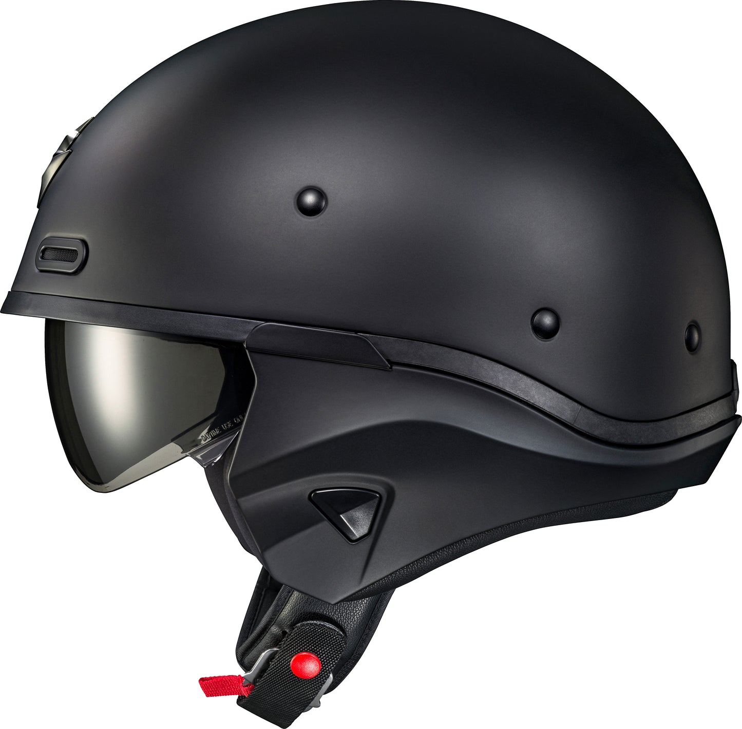 Scorpion EXO Covert X Open Face Helmet Matte Black - Part Number COX-1607