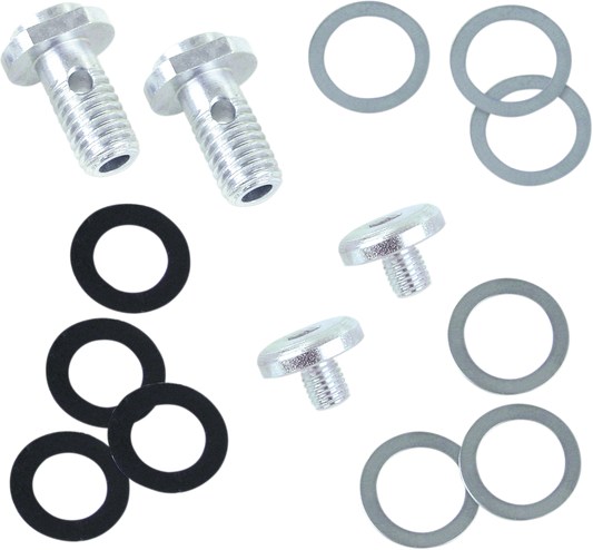 S&S CYCLE Breather Conversion Kit for Super E/G - Big Twin 17-0486