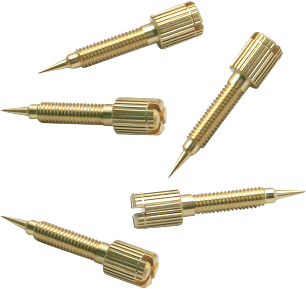 S&S CYCLE Idle Mixture Screws for Super E and G Carburetors (Part Number 11-2378, 5 Pack)