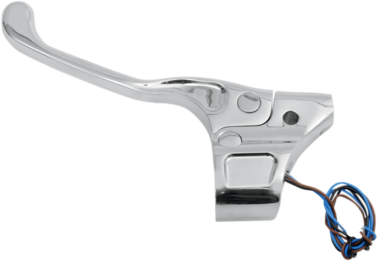 PERFORMANCE MACHINE (PM) Contour Billet Clutch Lever Assembly - Chrome 0062-2082-CH