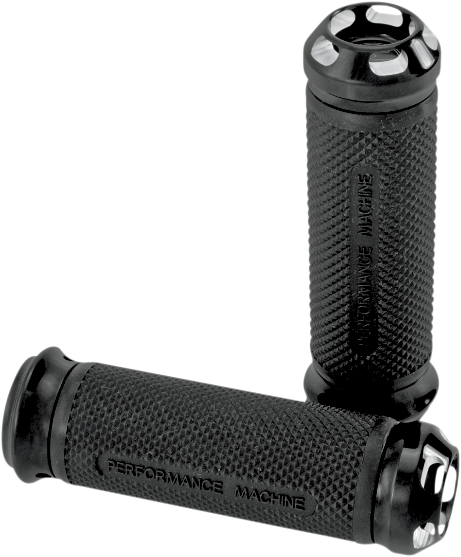 PERFORMANCE MACHINE (PM) Elite Apex Custom Grips - Cable - Black 0063-2043-BM